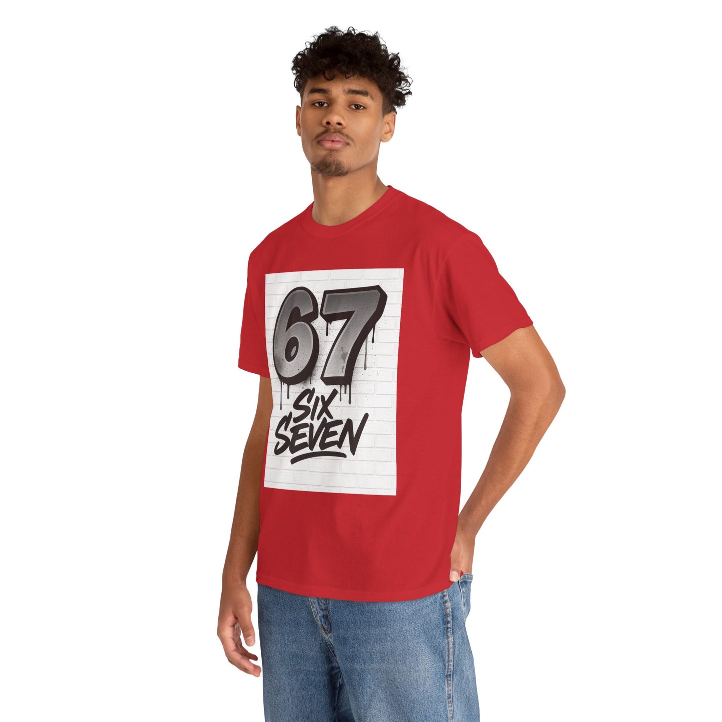 67 Graffiti Tee — "Six Seven" Urban Streetwear T-Shirt