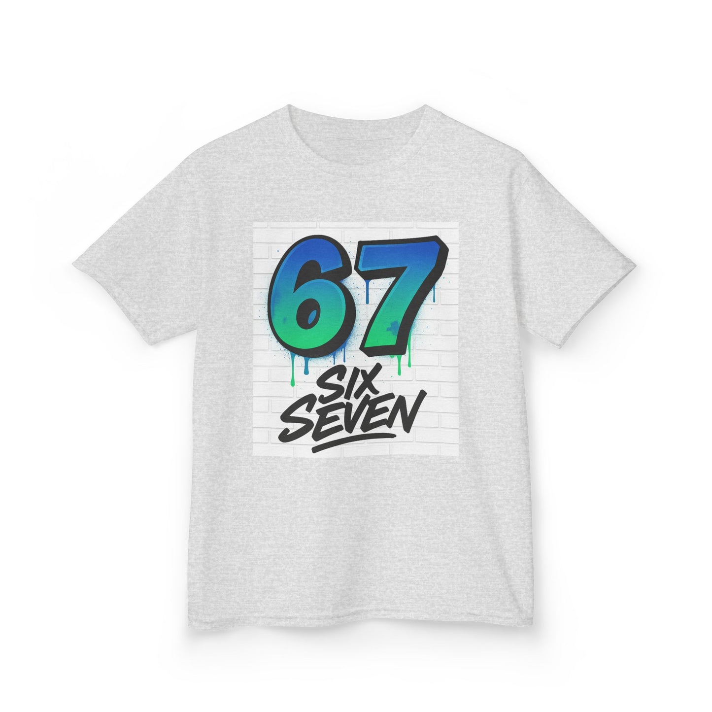 Kids Graphic Tee — '67 Six Seven' Bold Number Design