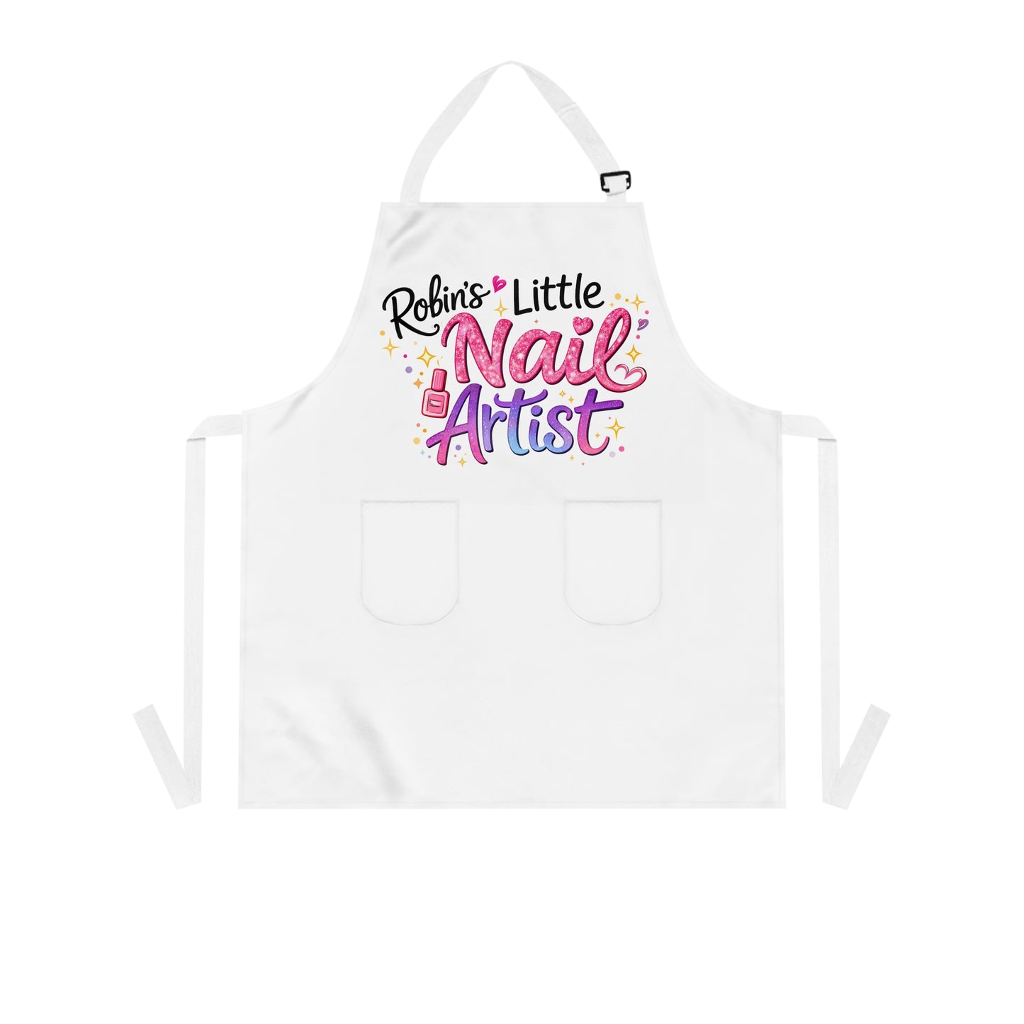 Personalized "Little Nail Artist" Apron – Kids Nail Tech Craft & Salon Apron
