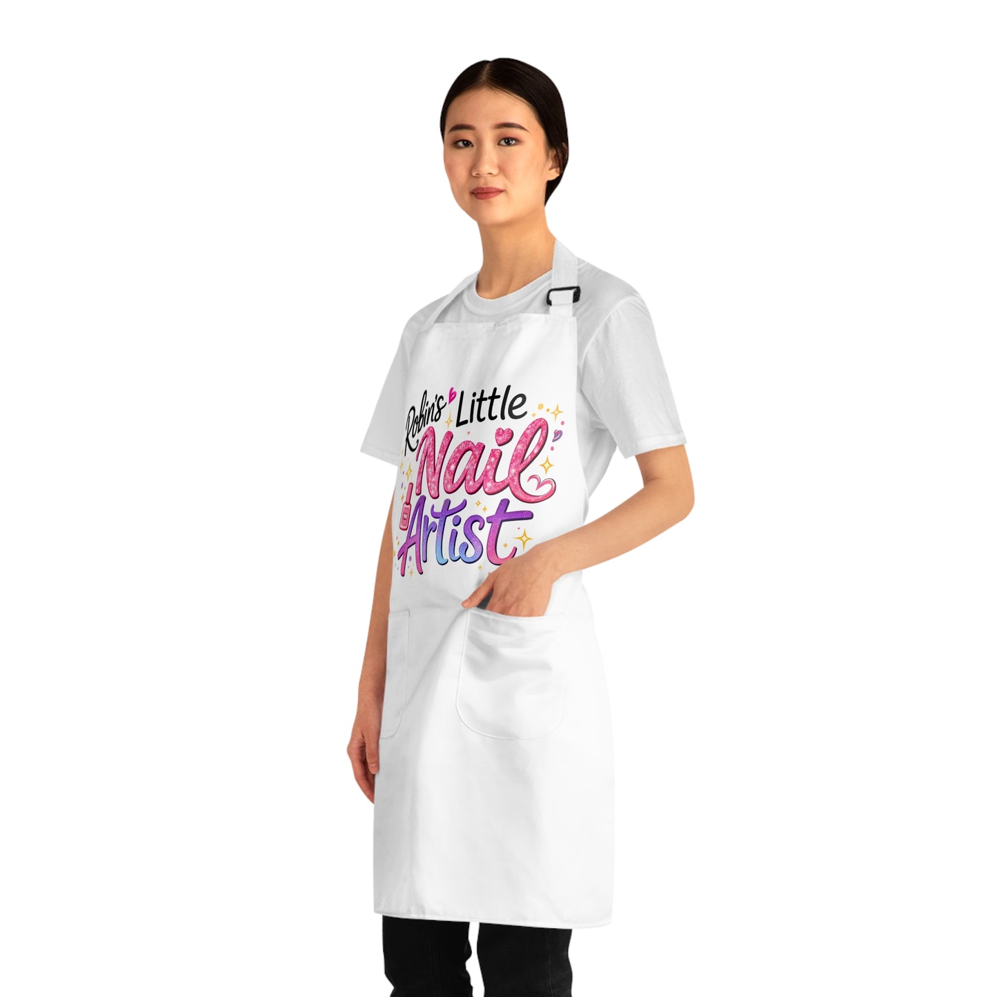 Personalized "Little Nail Artist" Apron – Kids Nail Tech Craft & Salon Apron