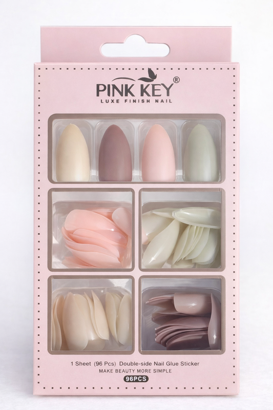 Press-ons "NEGLIGEE" Almond Shape