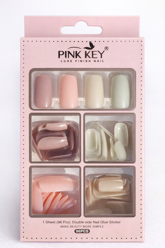 Press-Ons "NEGLIGEE" Square Shape