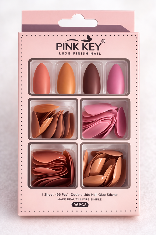 Press-Ons "SWEATER WEATHER" Almond Shape